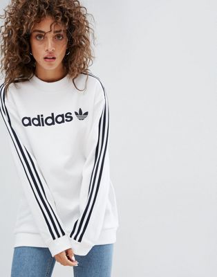 pull adidas blanc