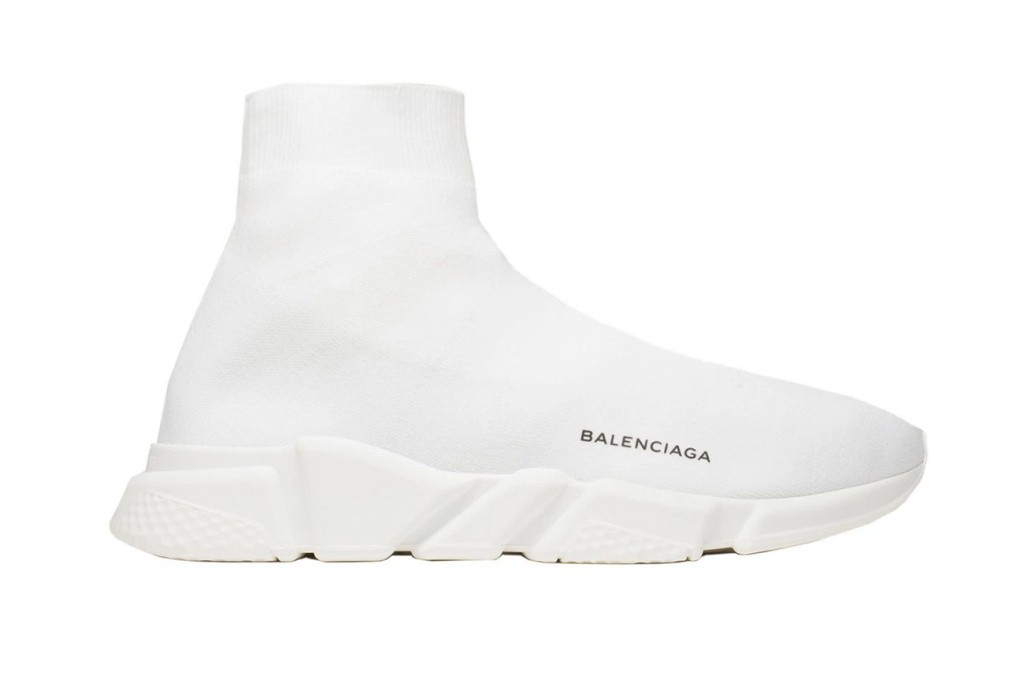 balenciaga chaussure homme blanche